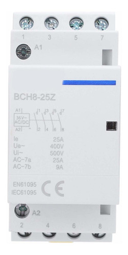 Ac Dc Voltage Contactor Household Modular For 25a 36v