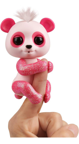 Panda Purpurina De Alevines - Polly (rosa) - Mascota Be...