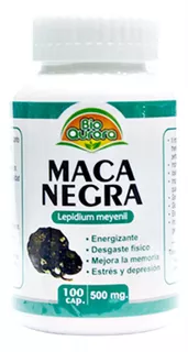 Maca Negra 100 Cápsulas X500mg C/u - De Perú