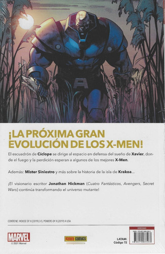 X-men #3 Dinastía De X Potencias De X (3 De 4) Xmen