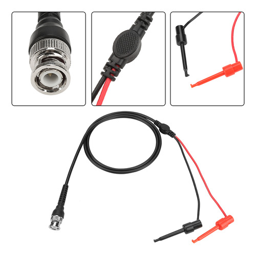 Cabo Coaxial, 2 Peças Bnc Para Osciloscópio De Sonda Com Gan