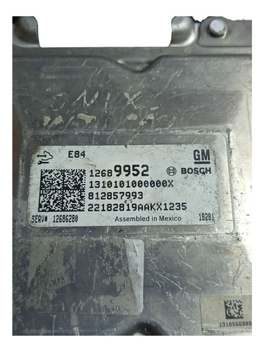 Modulo Injeção Onix Prisma E84 12689952