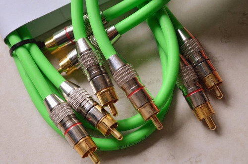 Cable Welx Audio Rr2 Silver Rca-rca Stereo 2 Metros Palermo