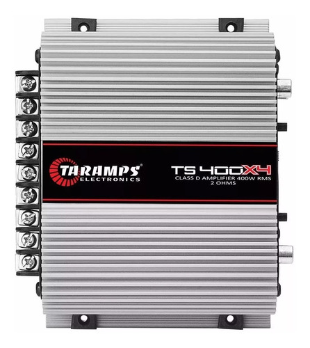 Modulo Taramps 400 Rms Ts400-x4 Digital 4 Canais Stereo 400w