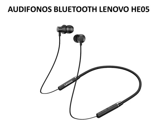 Audifonos Inalambricos Bluetooth 5.0 Lenovo He05 