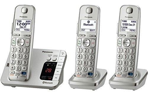 Teléfono Panasonic Kx-tge263s Link2cell Bluetooth Habilitado