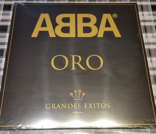 Abba - Oro -grandes Exitos En Español #vinilo Doble New Impo