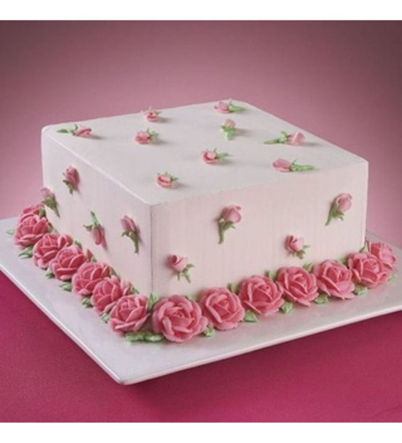 Forma Quadrada Com Fundo Fixo 20x20x6