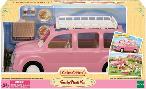 Sylvanian Families Family Picnic Van Furgoneta Familiar 5535