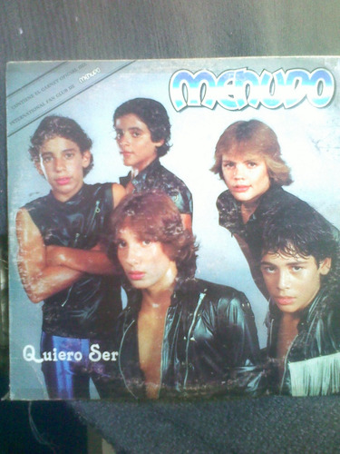 Lp. Menudo. Quiero Ser. Pop-rock. P Rico. Vinilo. Acetato.