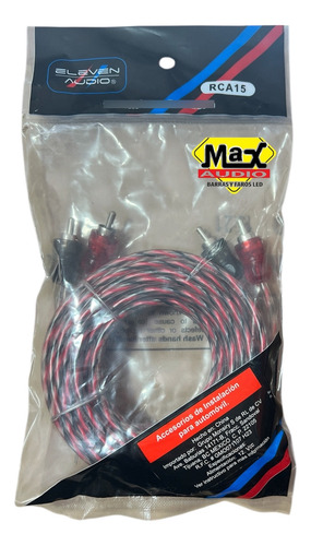 Cable Rca De 5 Mts Eleven Audio Rca15