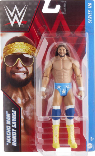 Wwe - Boneco de ação básico de Randy Savage, colecionável