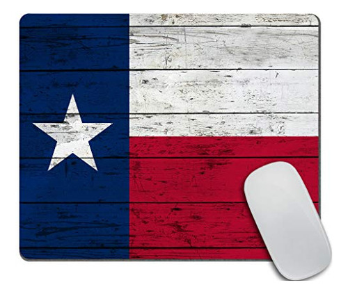 Mousepad Bandera De Texas 9.5x7.9 Pulgadas