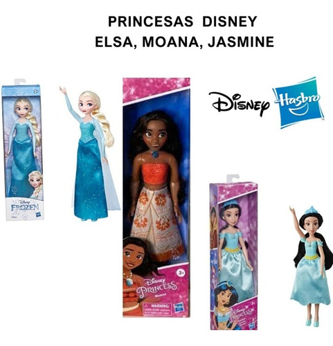 Princesas De Disney / Muñecas Hasbro Original