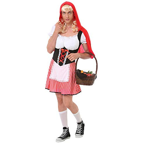 Cumply Red Riding Hood Disfraz Funny Adult Trajes De Ha...