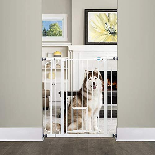 Carlson Extra Tall Pet Gate Con Puerta Pequeña Para Mascotas
