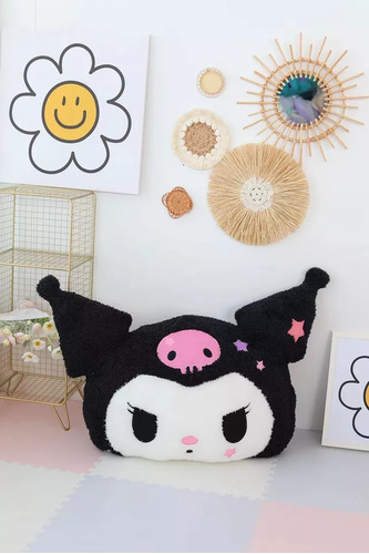 Almohada Cojín Peluche Kuromi Gigante Almohadón