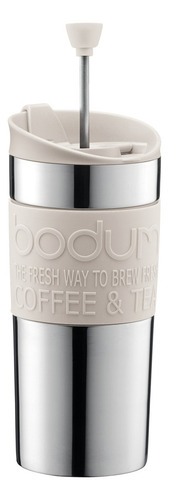 Bodum Jarro Travel Mug Cafetera Acero Inoxidable 0.35 L Color Blanco