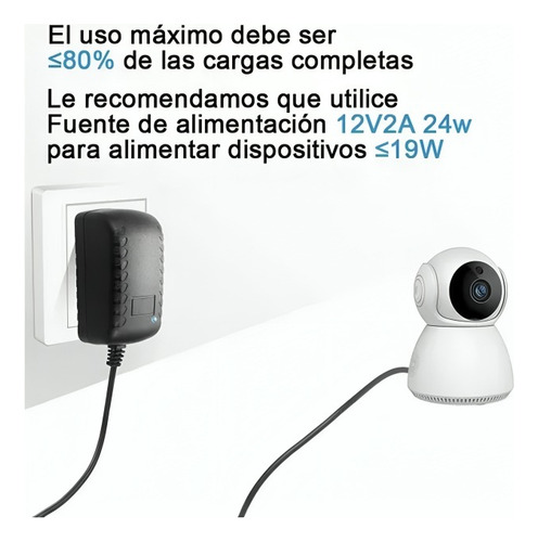 Adaptador De Corriente 12v 100-240v Eliminador Seedary