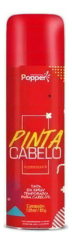  Tinta Spray Colorido Cabelo Fluorescente Vermelho 135ml