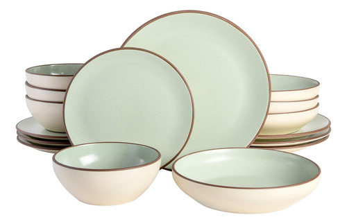 Conjunto de talheres Contempo Classic para 4 pessoas Color Ment