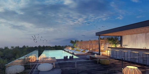 Imagen 4 de 20 de Departamento Tulum Tuk Oportunidad Increíble Inversión