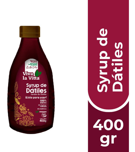 Syrup De Dátiles Viva La Vitta 400 Gr
