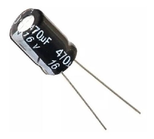 Capacitor Electrolítico 470uf 16v 10 Piezas