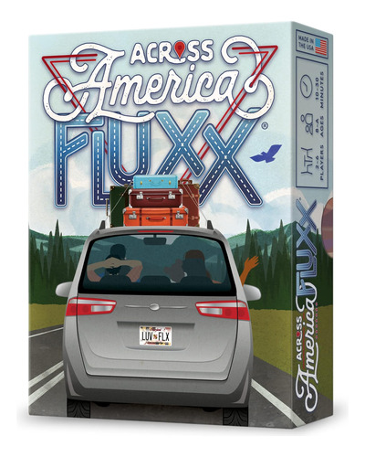 Looney Labs Flux: Across America - Juego De Mesa 2-6 Jugador