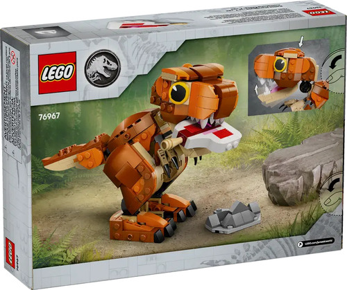 Conjunto De Montar Jurassic World Pequeno Comilão Trex Lego