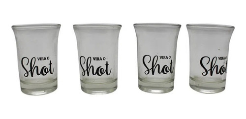 Drinks Jogos Roletas Vira O Shot C/4 Shots New Gift 10100026