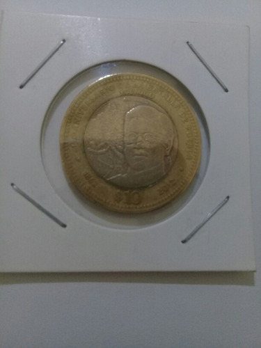 Moneda De 10$ Pesos Batalla De Puebla + Envio Gratis