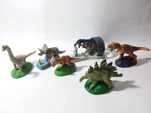 Set Juguetes Jurassic World Mundo Jurásico- Mcdonald's 6 Pzs