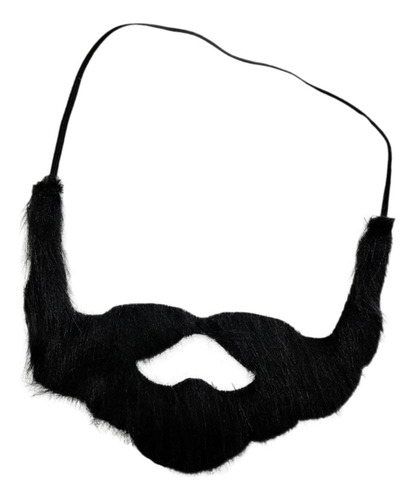 Bigote De Rendimiento De Maquillaje De Barba Corta Negro