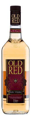 Whisky Brasileiro Malte Old Red Garrafa 1l