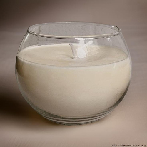 Velas De Soja Aromatizada Cuenco Vidrio - Hera Vidrio Hera Flores Silvestres
