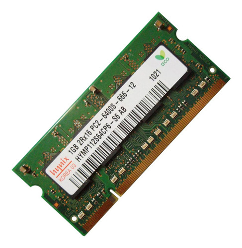 Hymp112s64cp6-s6 Hynix 1gb Pc2-6400 Ddr2-800mhz Rtp1485 (Usado)