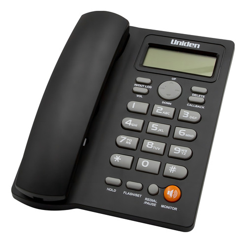 Teléfono Fijo Sobremesa Con Visor Manos Libres Uniden As7413