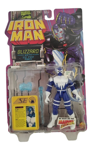 Blizzard Iron Man Toy Biz Vintage
