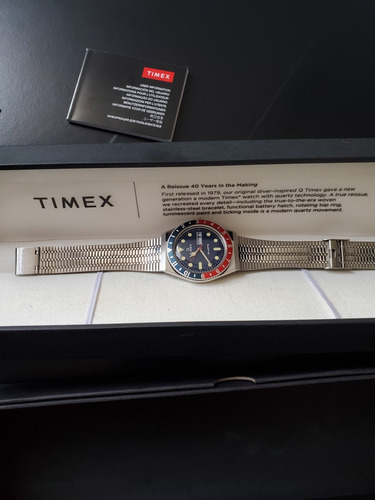 Reloj Q Timex Reedicion 1979 Pepsi