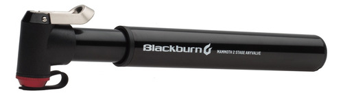 Inflador Bicicleta Blackburn Mamooth 2 Anyvalve Color Negro