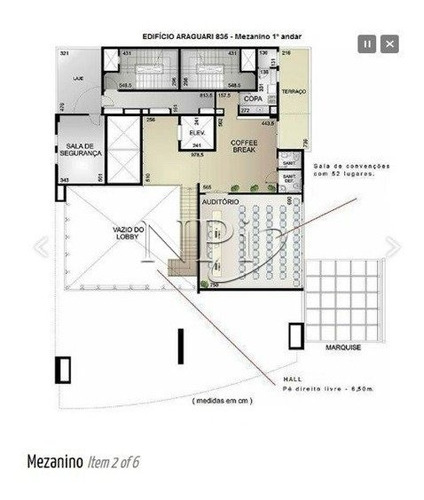 Imagem 13 de 15 de Edificio Araguari 835 Aluguel - Sala Comercial Em Moema | Npi Imoveis - L-7179
