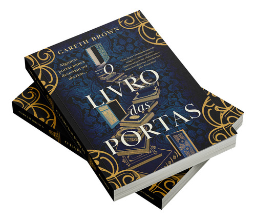 O Livro Das Portas: Não Aplica, De Gareth Brown. N/a, Vol. 1. Editorial Astral Cultural, Capa Mole, Edição 1 Em Português, 2025