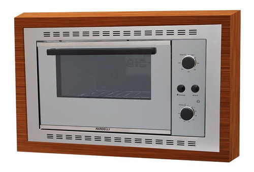 Forno Elétrico De Embutir Nardelli N450 Espelhado 45l