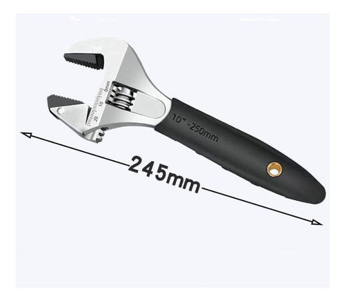 Llave De Trinquete Ajustable, Herramienta Manual 10 Pulgadas