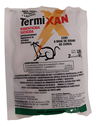 Termixan Rodenticida 5kg