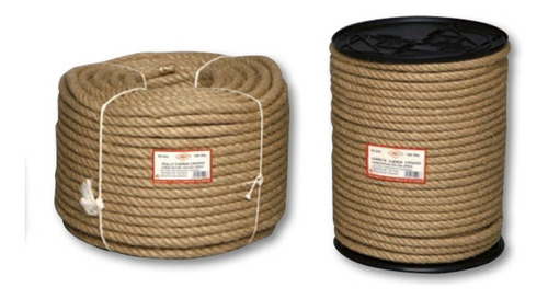 50 Mt De Cuerda Soga Sisal Grosor 6mm Precio Alta Calidad