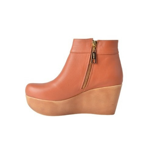 Botas Botitas De Mujer Botinetas De Cuero Rennes - Ferraro