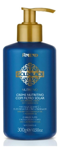 Amend Gold Black Creme Nutritivo Manteiga De Karité 300g