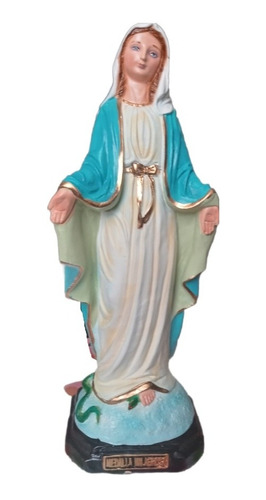 Virgen De La Medalla Milagrosa, Figura De Culto Adoración 